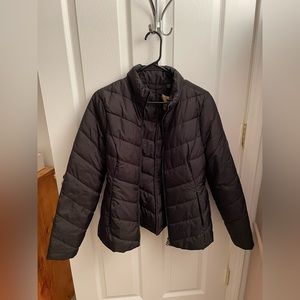 Ted Baker Renika Packaway Padded Jacket in black, TB size 3/US 8